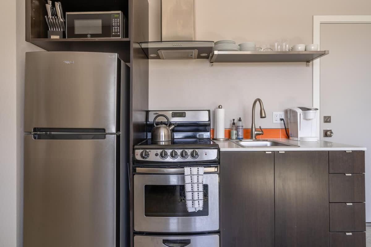Sunny Studio Apartment - Food Carts, Coffee & Bars Portland Exterior foto